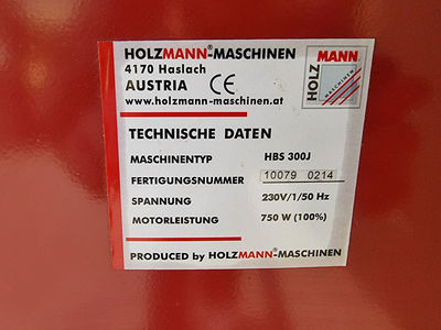 Holzmann Bandsge HBS300J gebraucht