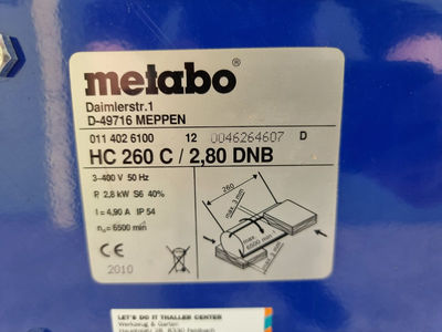 AD-Hobelmaschine Metabo AD260 gebraucht