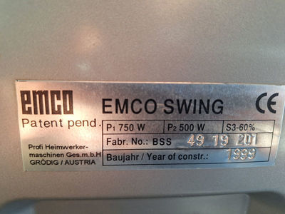 Bandsge Emco Swing gebraucht