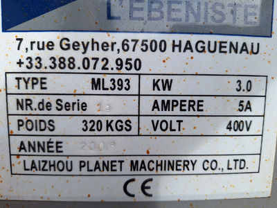 AD-Hobelmaschine Hans Schreiner ML393 gebraucht