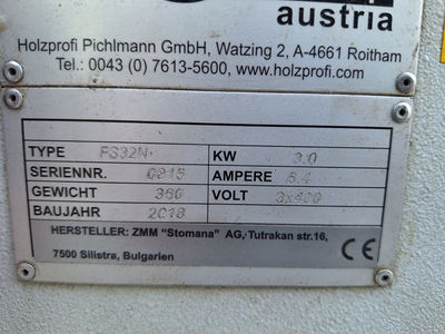AD-Hobelmaschine Holzprofi FS32-W gebraucht