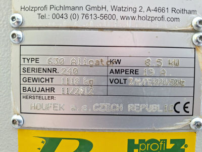 Dicken Hobelmaschine Holzprofi A650  gebraucht