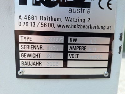 Frse Holprofi T1000S gebraucht