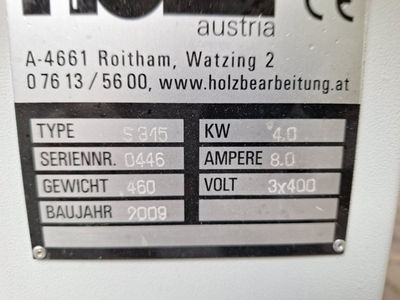 Formatkreissge Holzprofi S315-2300 gebraucht