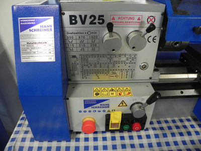 Hans Schreiner Metalldrehbank BV25 Vorfhrer