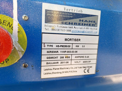 Formatkreiss�ge Fr�se PM250/30 gebraucht