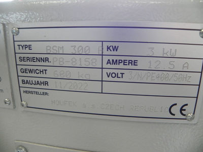 Vorf�hr Langbandschleifmaschine Holzprofi BSM300B