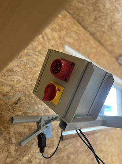 Vorf�hrmaschine Blockbands�ge HBB 650 von Hauslhof