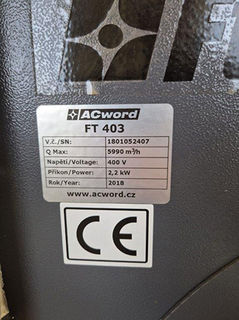 Absaugung Holzprofi FT403 gebraucht