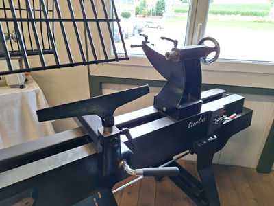 Drechselbank Holzprofi MC1220 Vorf�hrmaschine